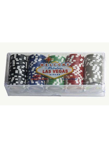 100 piece royal flush chips in tray book cover
