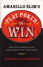 amarillo slims play poker to win book cover
