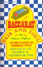 baccarat fair  foul book cover
