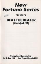 beat the dealer blackjack 21 book cover