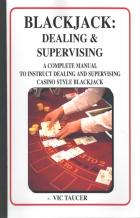 blackjack dealing and supervising book cover