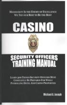 casino security officers training manual book cover