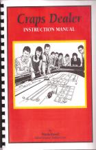 craps dealer instruction manual book cover