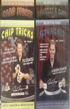 poker complete chip  card handling series 4 dvds book cover