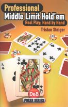 professional middle limit holdem real play hand by hand book cover