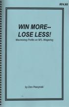 win more lose less maximizing profits on nfl wagering book cover