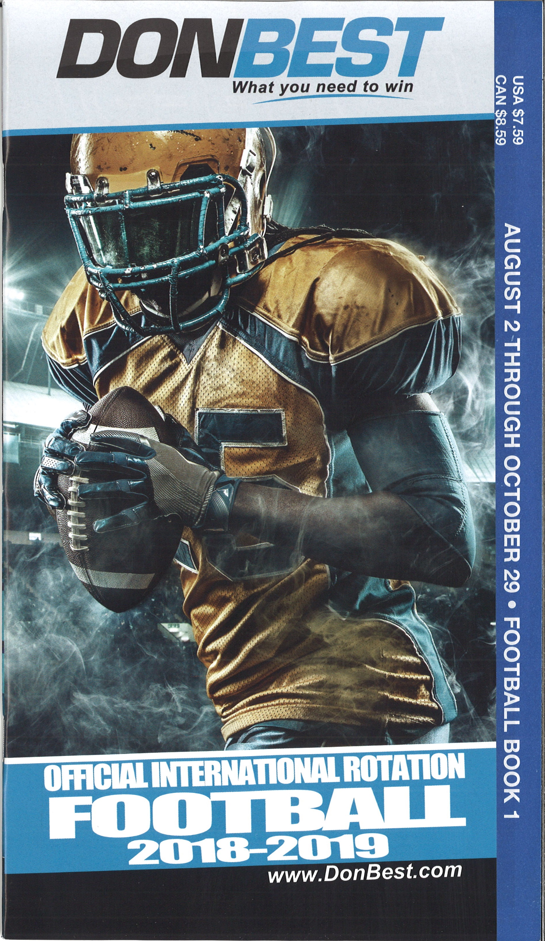 Don Best Football Rotation Schedule Sports Betting Books And Software